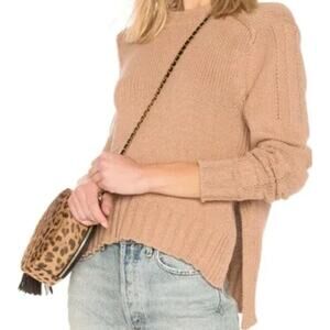 360 Cashmere Kendra Sweater Mocha Revolve euc size medium
